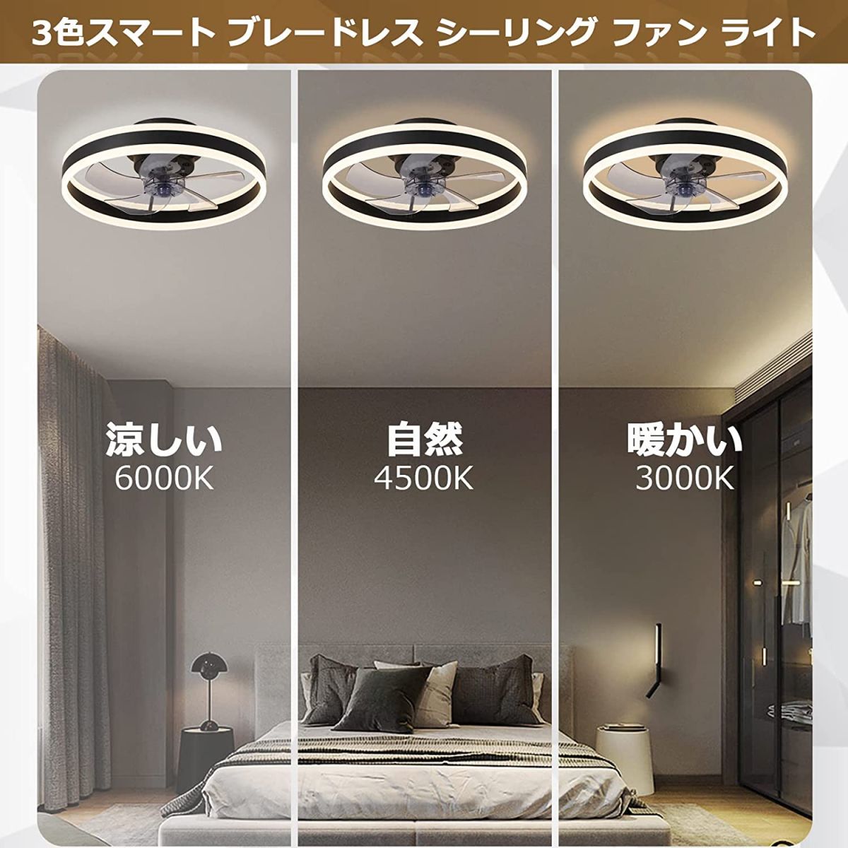 2021新発シーリングファン リモコン付 オシャレ リビング用 居間用