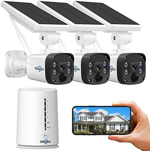 本物の 【新品送料無料】【400万画素電池式カメラ&電源不要】防犯カメラ Hiseeu 防犯カメラ 本物の 【新品送料無料】【400万画素電池式カメラ&電源不要】防犯カメラ Hiseeu 防犯カメラ