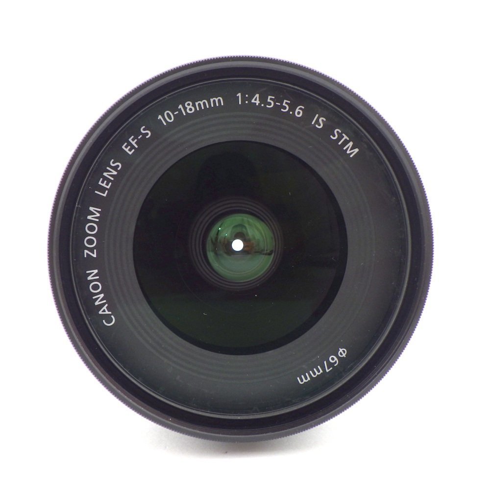 1円～ Canon キヤノン ZOOM LENKS EF-S 10-18mm 1:4.5-5.6 IS STM/LENKS EF 50mm 1:1.8※動作未確認 現状品 レンズ 222-1950595【O商品】の画像3