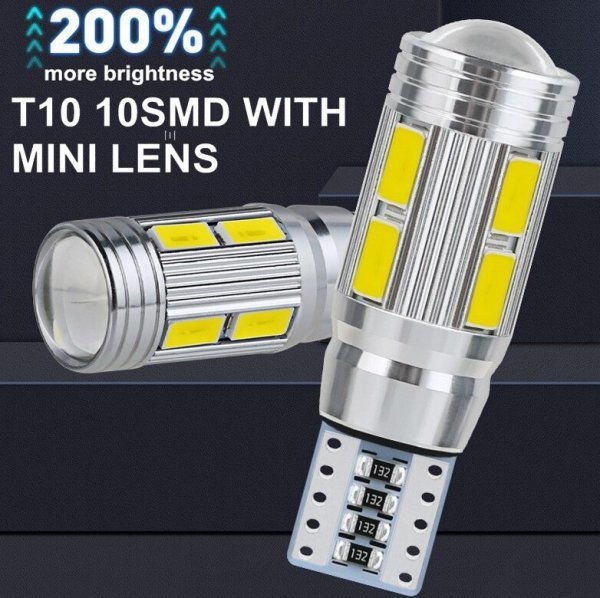 超爆光！ホンダ バモス ホビオ T10 LED ルームランプ バックランプ ナンバー灯 9個セット ホワイト ダイハツ HM3 4 HJ1 2 /72/10/34/t31_画像5