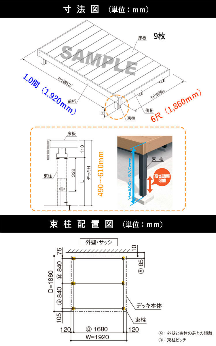 ウッドデッキ DIY 樹脂 人工木 三協アルミ エクステリア関東 ウッドデッキ DIY 樹脂 人工木 三協アルミ エクステリア関東