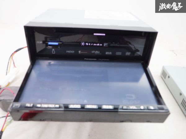 保証付 Panasonic パナソニック HDDナビ 7V型ワイドモニター 4x4地デジチューナー付 DVD CD MP3 フルセグ CN-HDS945TD YEP0FX13945 棚G-3の画像7