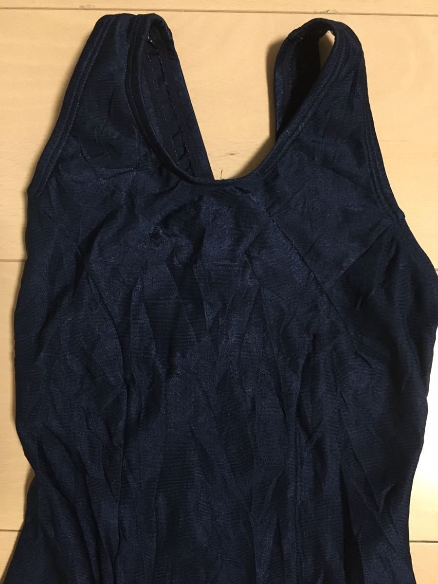 One-piece модель купальный костюм темно-синий цвет темно-синий для девочки женский 120 размер имя вышивка есть чистка settled стрекоза uTOMBOW