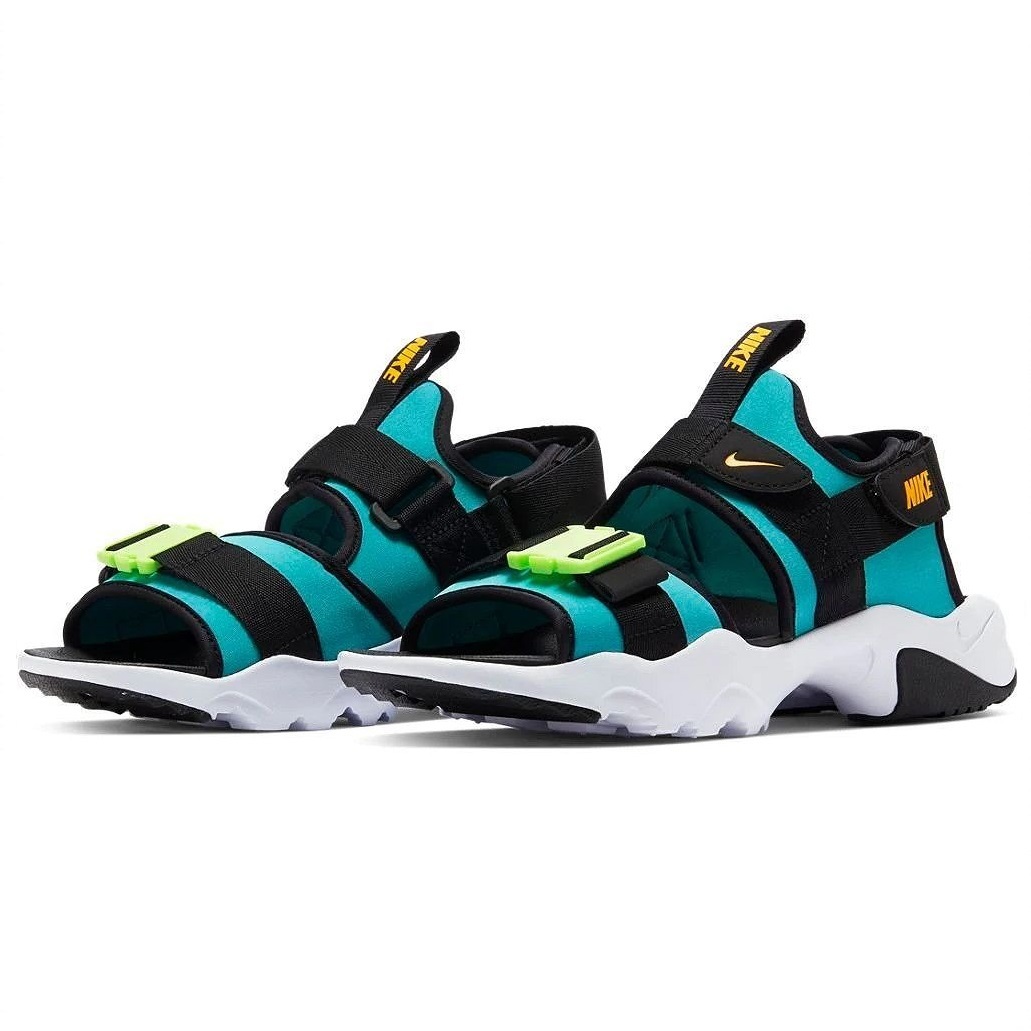 # Nike Canyon сандалии голубой зеленый / черный новый товар 29.0cm US11 NIKE CANYON SANDAL outdoor уличный CI8797-300