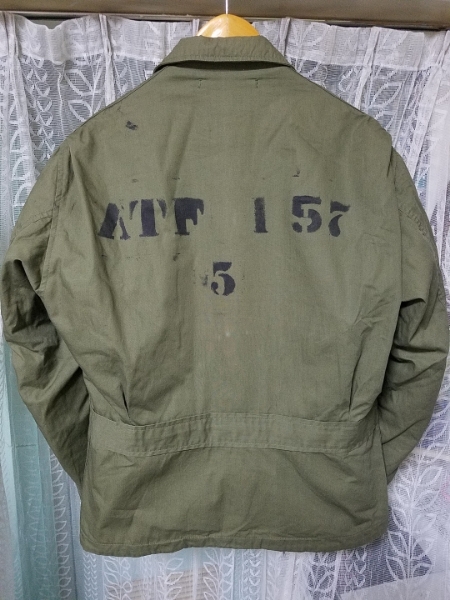 背面ステンシル! WW2米軍実物N-4 JKT 40 極上品ビンテージUSNAVY