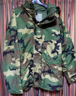 米軍実物 ECWCS Gore-Tex Parka ウッドランド・カモ サイズ M-R 未使用