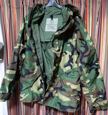 米軍実物 ECWCS Gore-Tex Parka ウッドランド・カモ サイズ M-R 未使用
