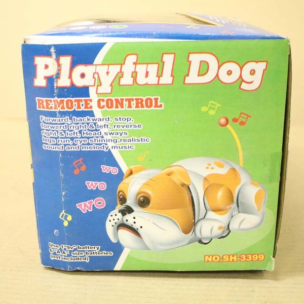 [S2021] утиль Playful Dog REMOTE CONTROL собака радиоконтроллер 