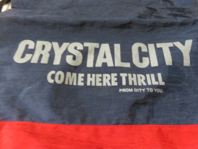 CRYSTAL CITY ナップサック バッグ かばん サイズ430-345-85㎜　未使用_画像2