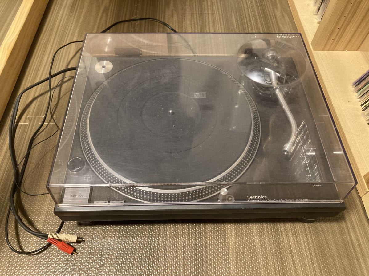 ①Technics SL-1200MK3 DJ用ターンテーブル  動作確認済