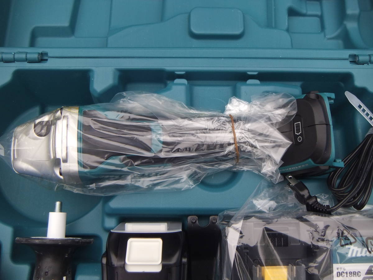 未使用品! ケース入り マキタ Makita 100mm 充電式 ディスクグラインダ