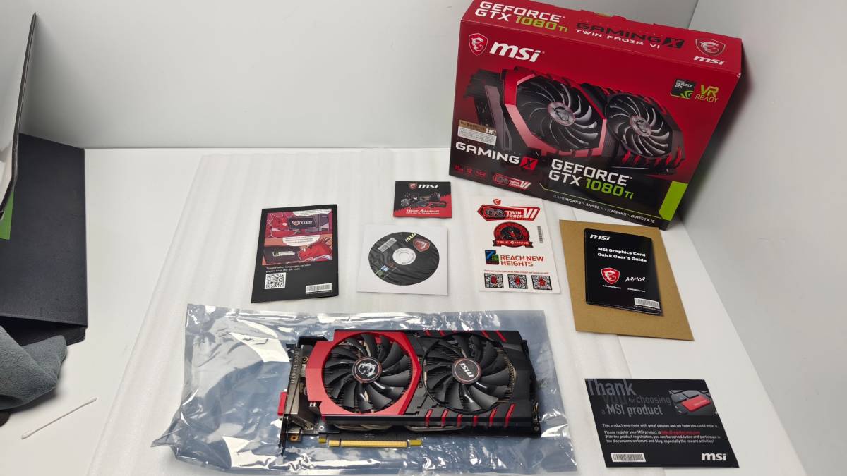 グラフィックボードn MSI GeForce GTX 1080 TI 11G | monsterdog.com.br