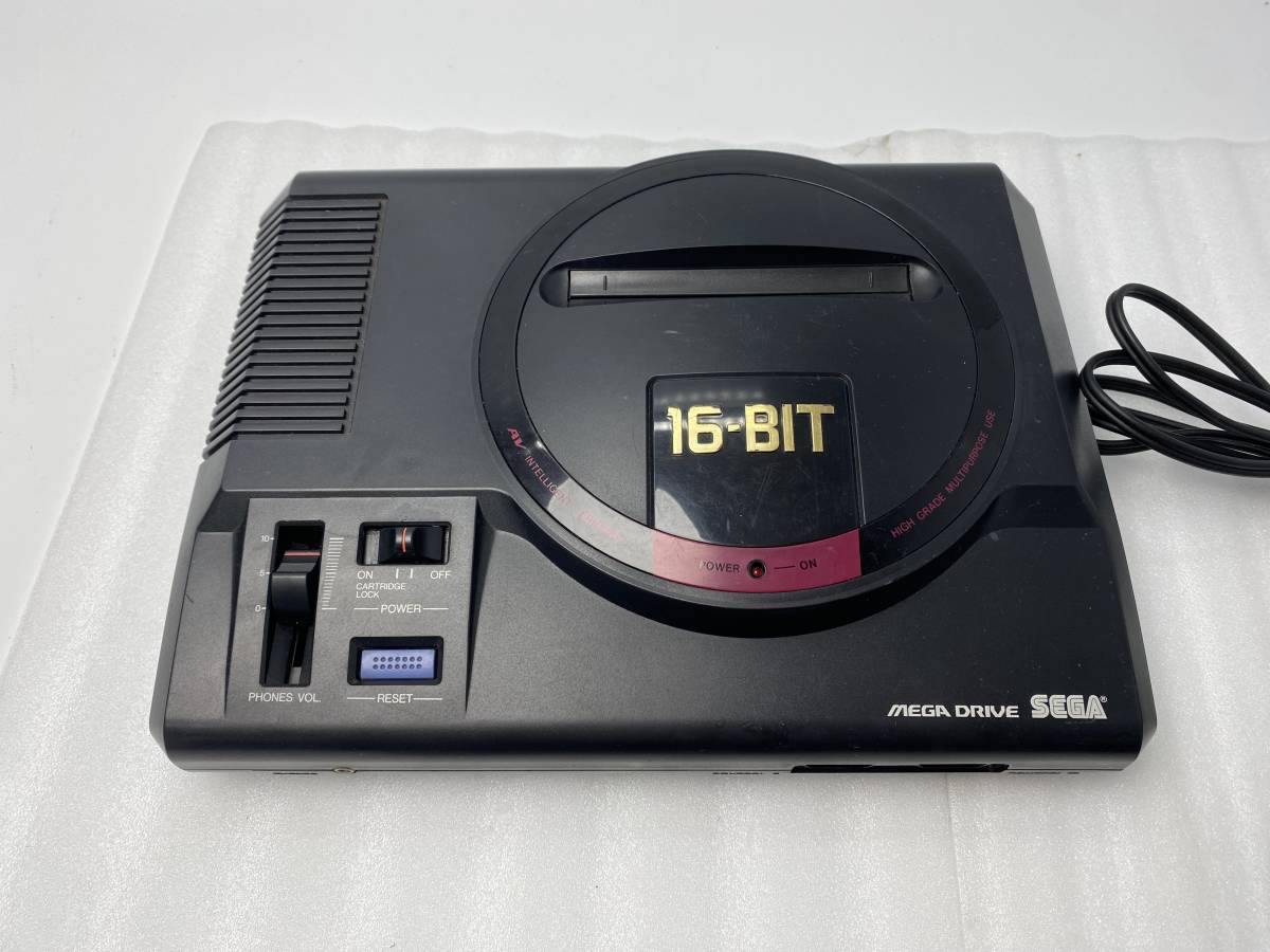 ★MEGA DRIVE メガドライブ★本体/コントローラー HAA-2510 16-BIT【中古/現状品/通電確認OK/動作未確認ジャンク】の画像2