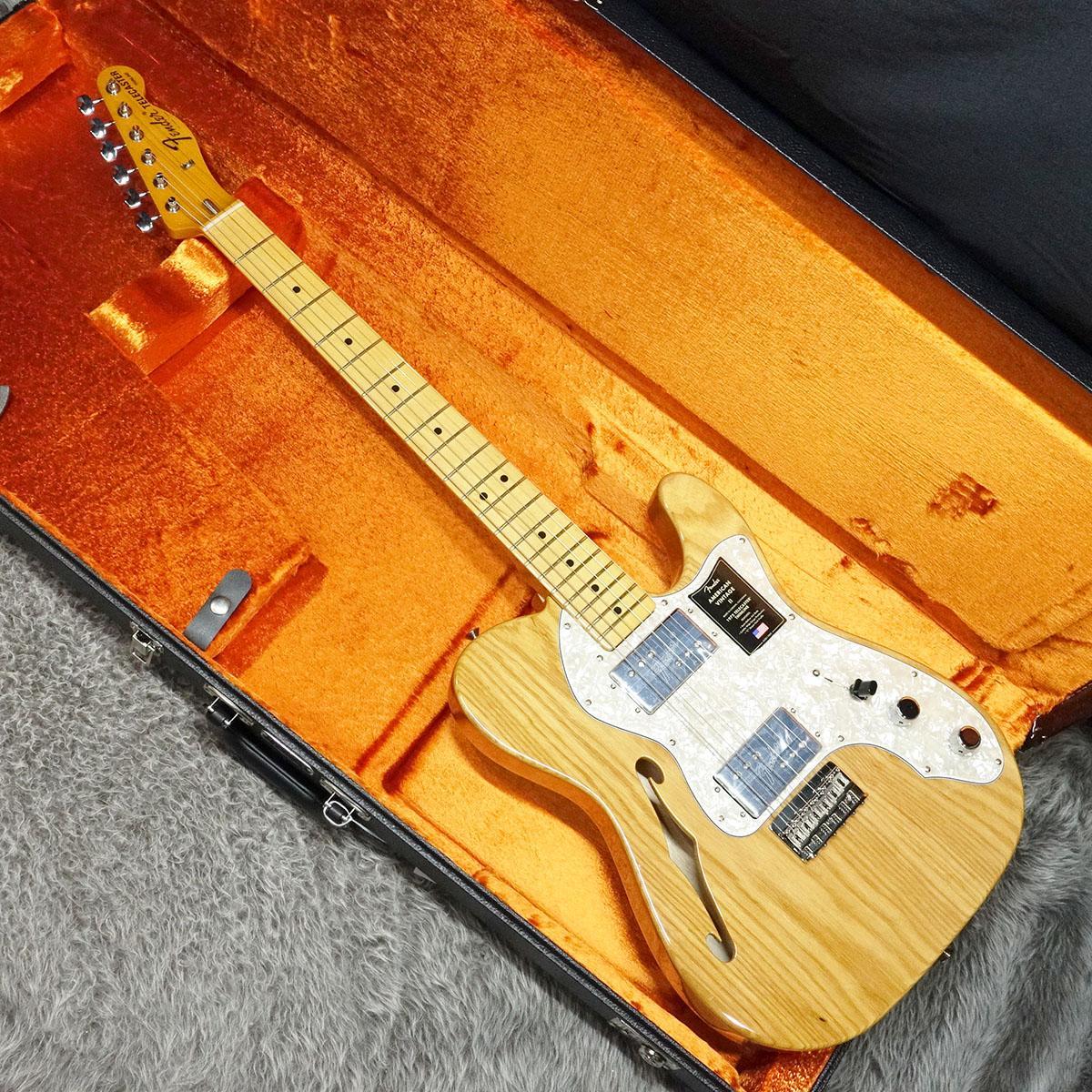 Fender American Vintage II 1972 Telecaster Thinline MN Aged Natural