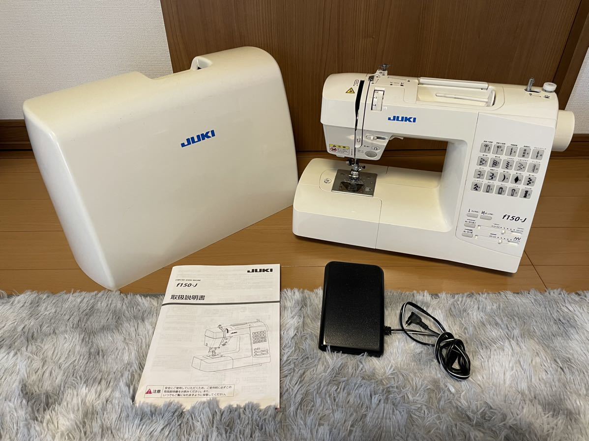 コンピューターミシン ジューキ JUKI f150-J フットコントローラー付き
