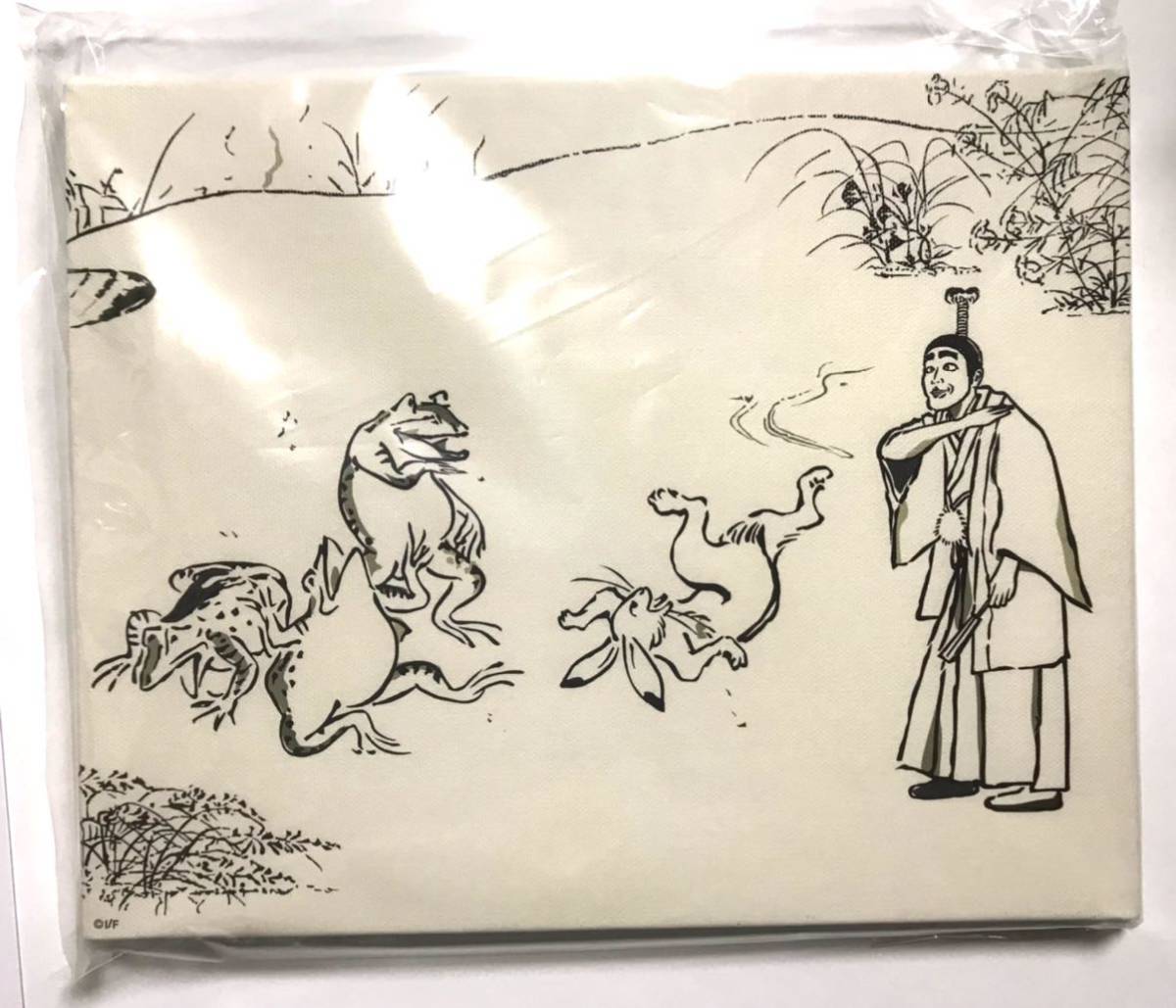 志村けん 大爆笑展 限定 バカ殿様 キャンバスアート 鳥獣戯画 新品