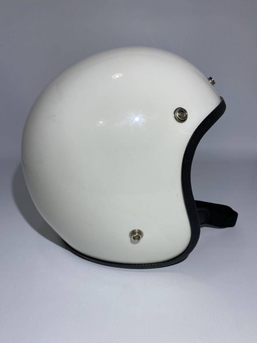Sシェル GRANT グラント GP-2 ホワイト 白 ビンテージ ヘルメット 60s