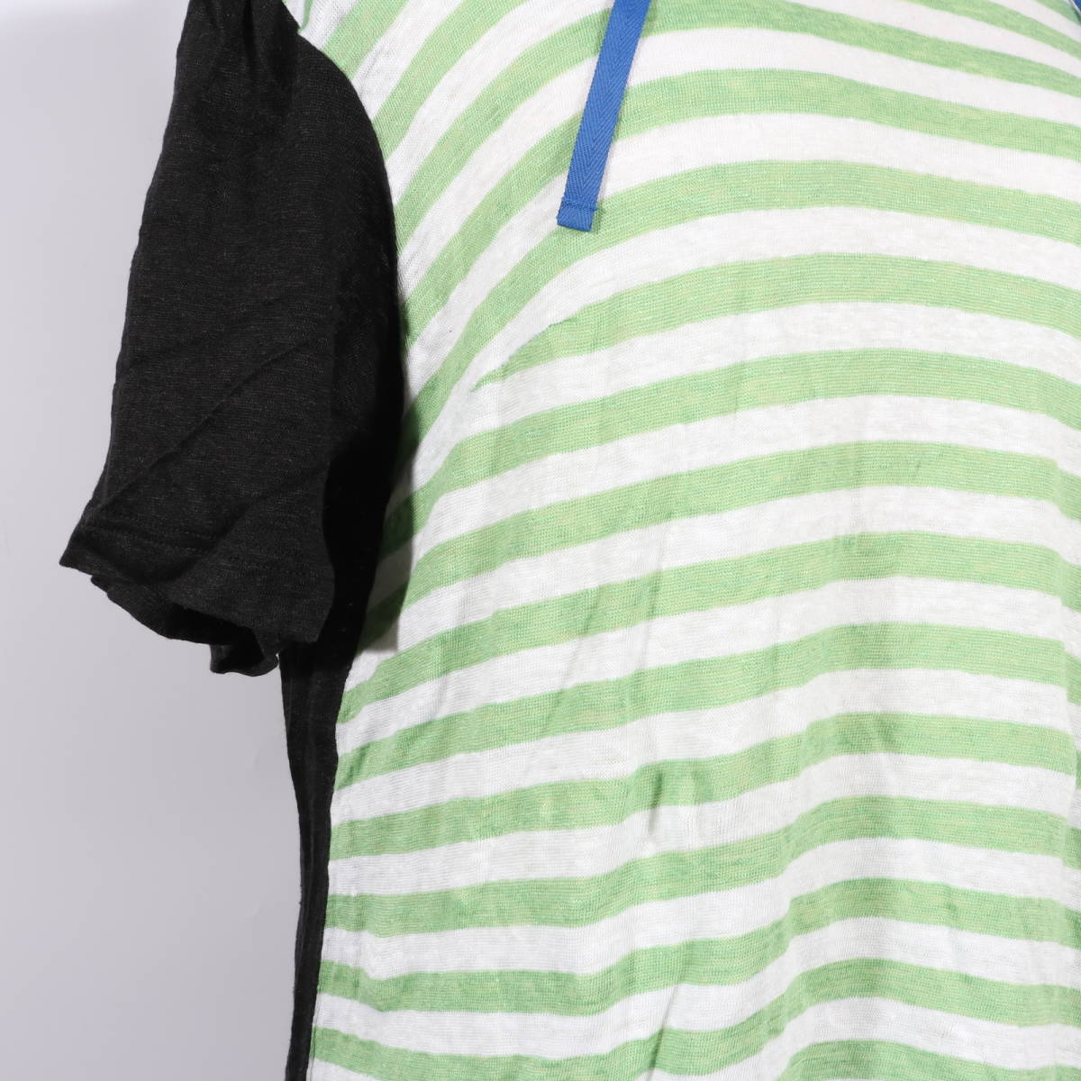 ☆Sensounico センソユニコ i+mu イム Tシャツ カットソー 半袖 ボーダー 綿100％ 38サイズ i+-5-219