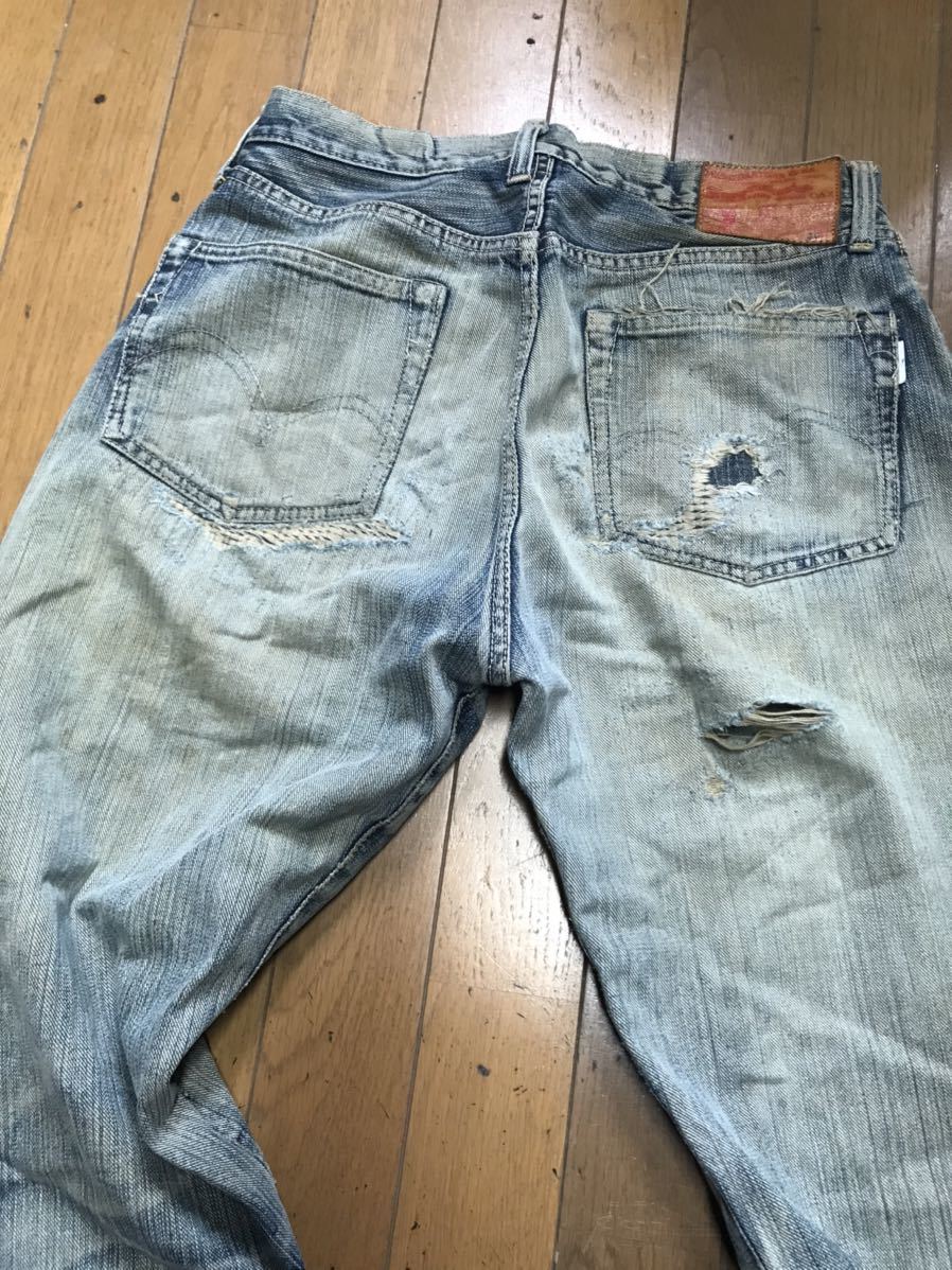 ryo-... STUDIO D ARTISAN джинсы  　... TOM'S 　SD001 W30  красный ...　JEANS