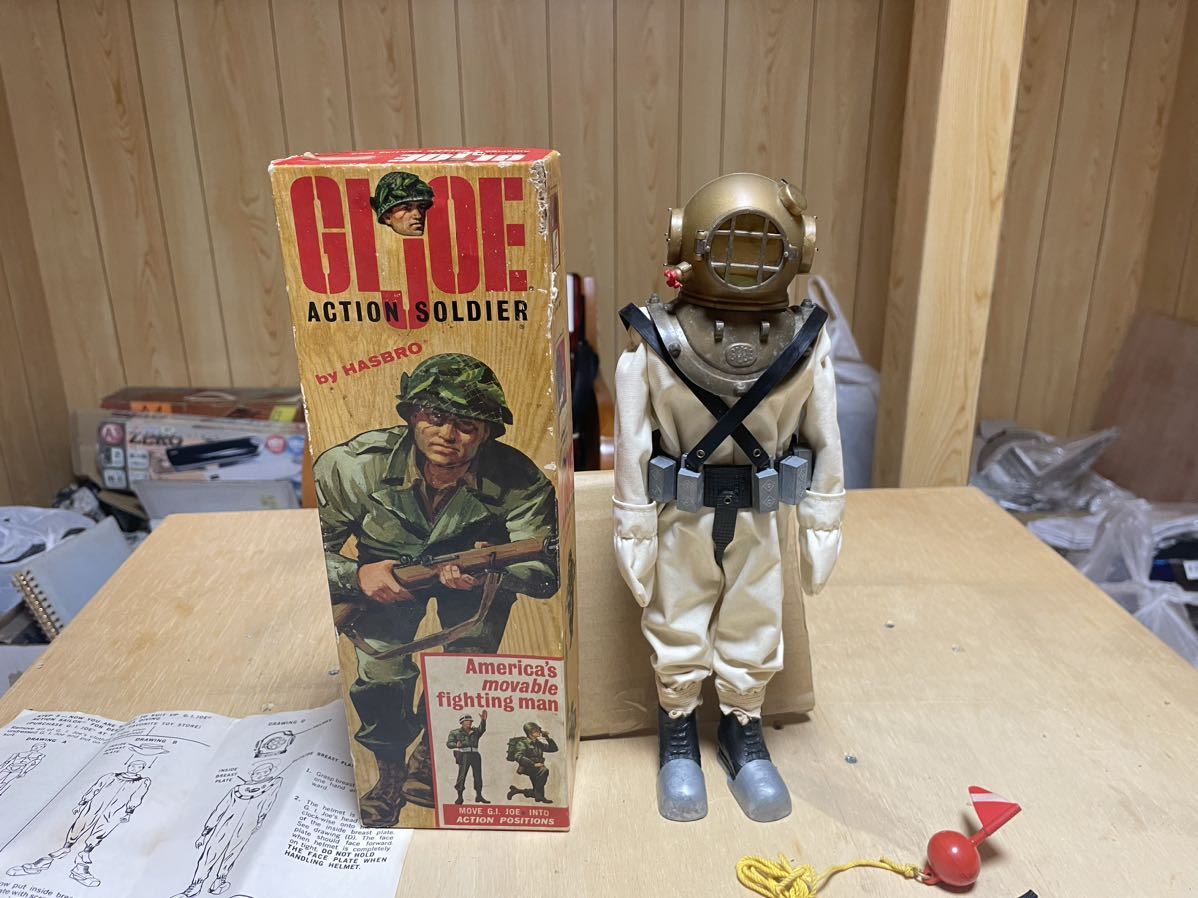 GI Joe * Showa Retro * подлинная вещь * Vintage * глубокий si- дайвер * покупка час. цена . имеется 