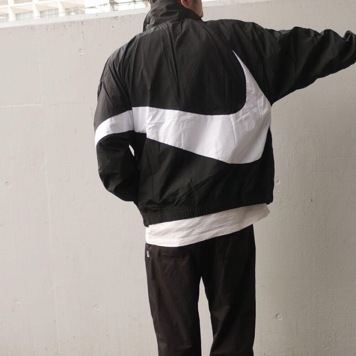 新品 2XL NIKE ナイキ メンズ ビッグスウッシュ ウーブンジャケット-