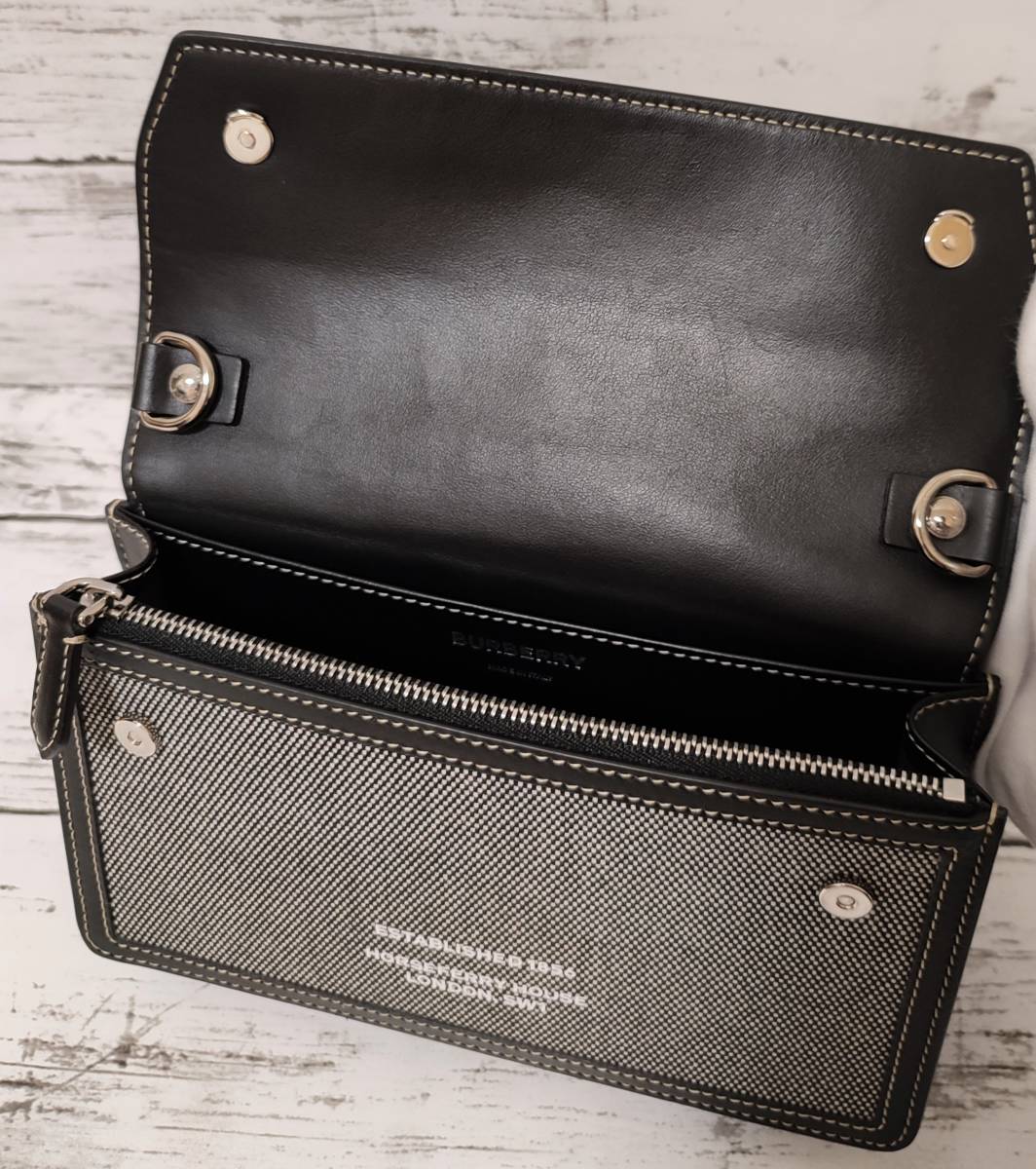美品】BURBERRY バーバリー ホースフェリー ショルダーバッグ ロゴ