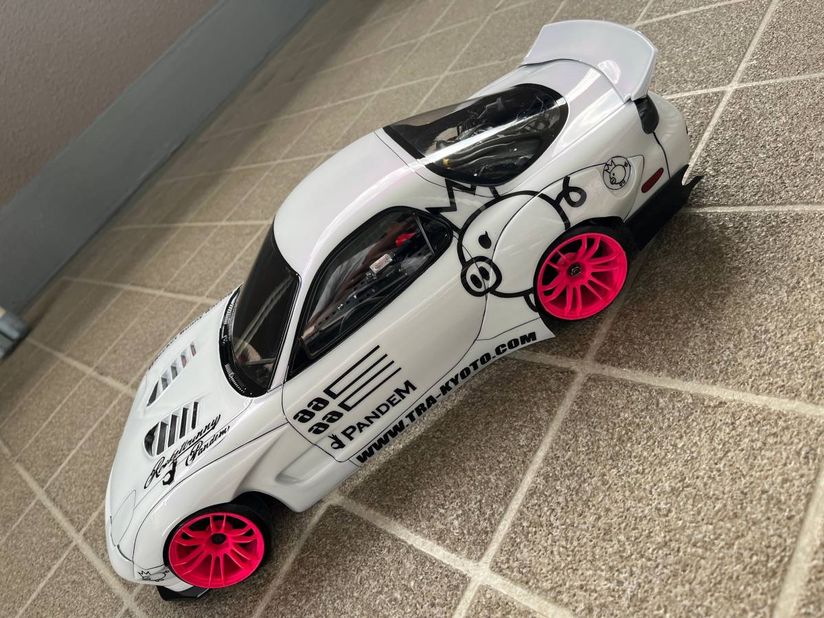 ラジコン ボディー アディクション RX-7(FD3S) Rocket Bunny仕様 YD-2