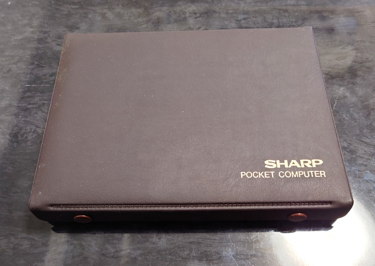 SHARP POCKET COMPUTER シャープ ポケットコンピュータ CE-125 レトロPC コレクション 小型 入手困難 限定 元祖 絶版 パソコン ジャンク品