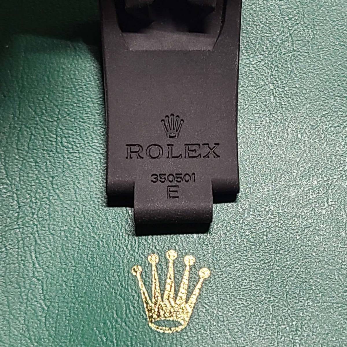 純正品 ROLEX オイスターフレックス ラバーベルト 350501 サイズ 純正品 ROLEX オイスターフレックス ラバーベルト 350501 サイズ
