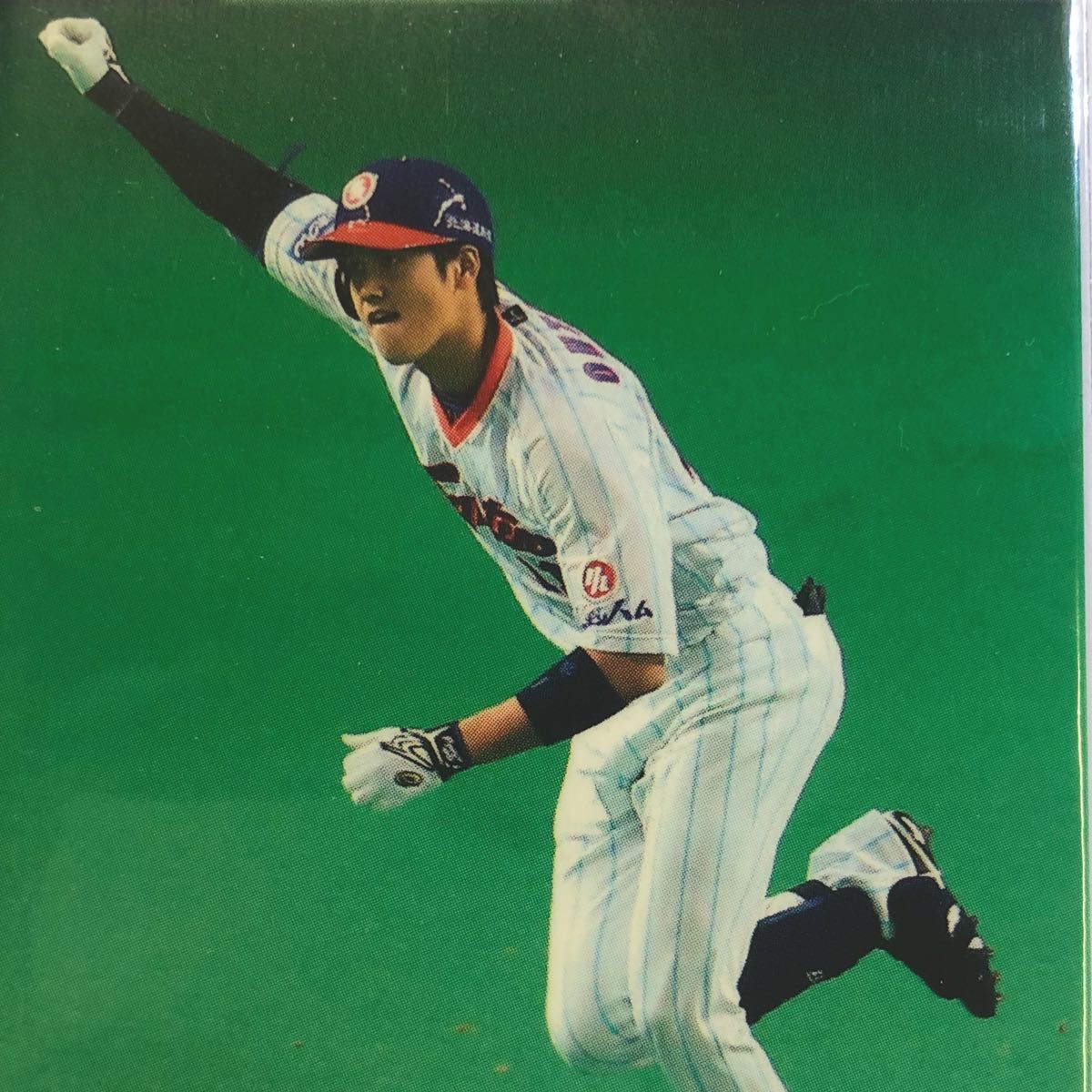 2016日ハム【カルビープロ野球チップス】大谷翔平◎代打でプロ初のサヨナラ打を放つ北海道日本ハムファイターズ◎チェックリストC-3