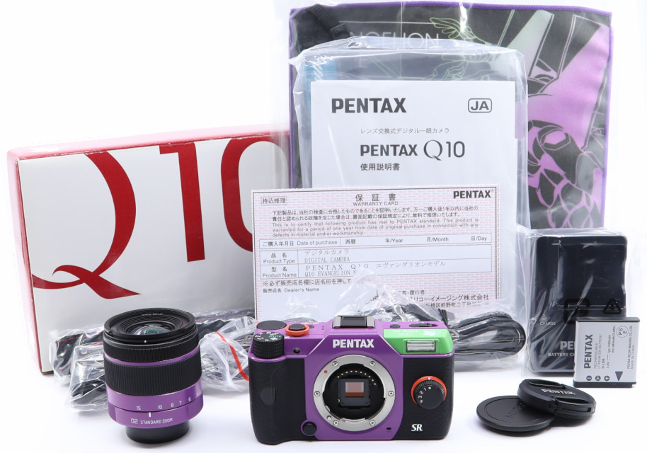 未使用品> PENTAX ミラーレス一眼 Q10 エヴァンゲリオンモデル TYPE