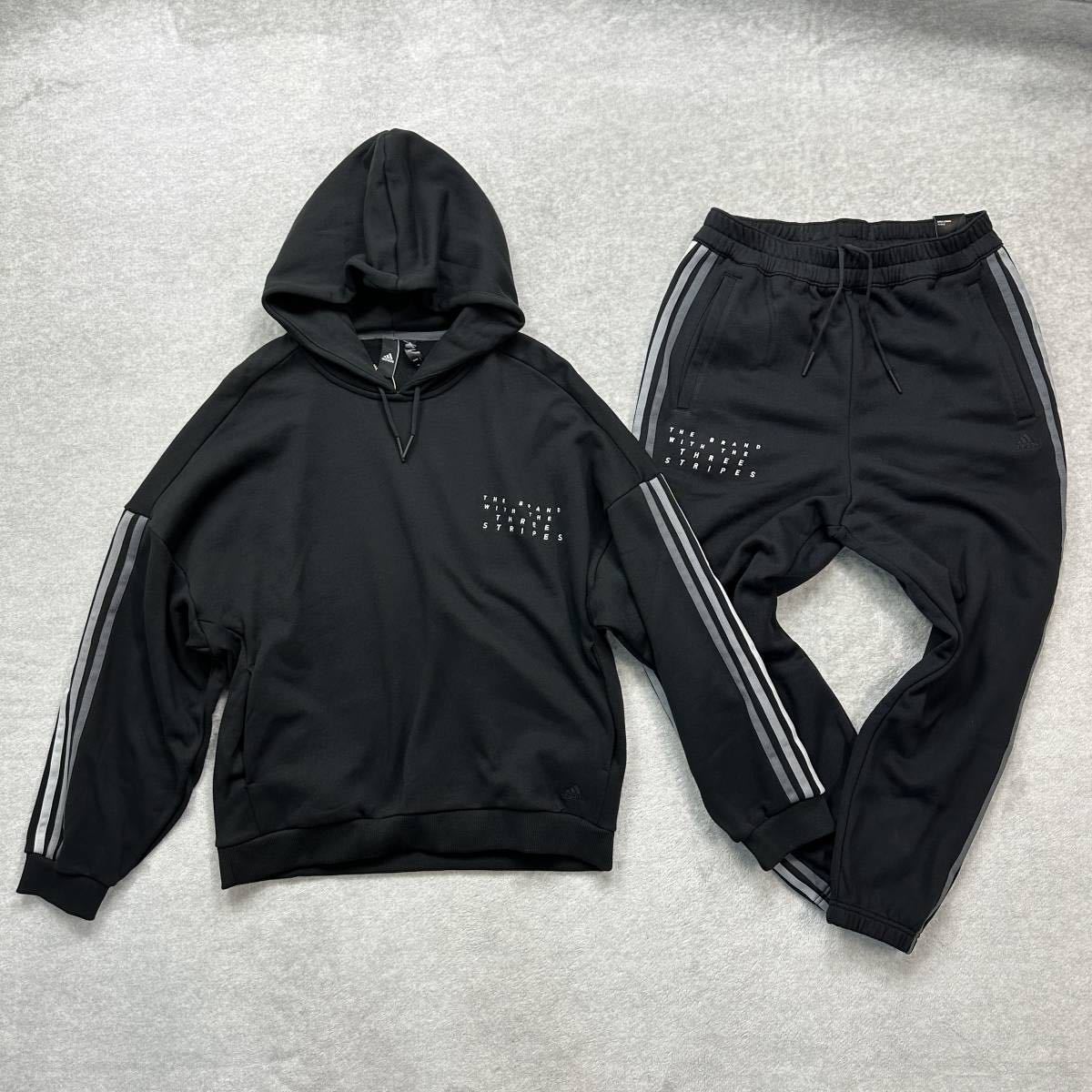 大人気新品 adidas 新品未使用 Mサイズ 正規品 黒 ブラック ボトムス