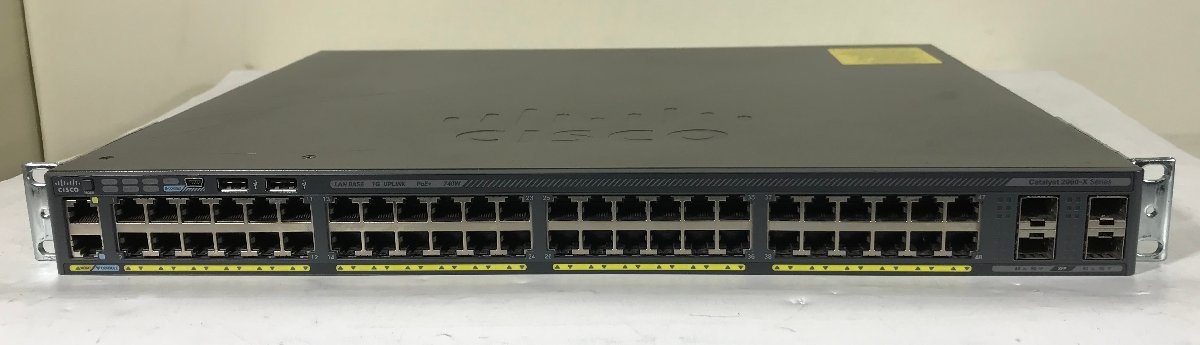 即出荷】 【埼玉発】【CISCO】Catalyst v07 ☆起動確認、初期化済☆ (9