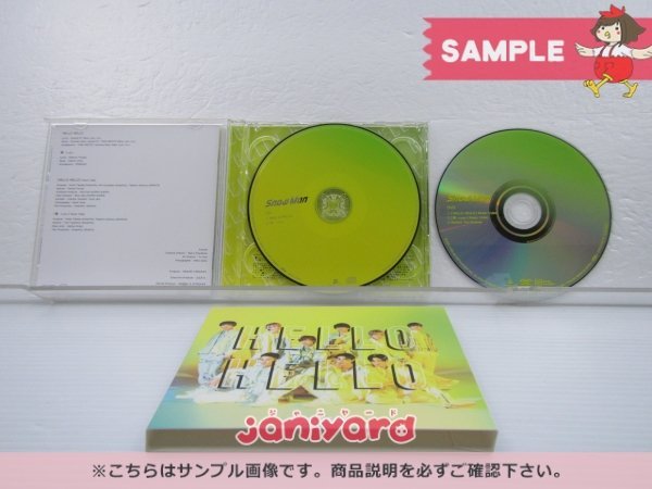 Snow　Man　CD　B　初回盤A　HELLO　HELLO　2点セット　[美品]