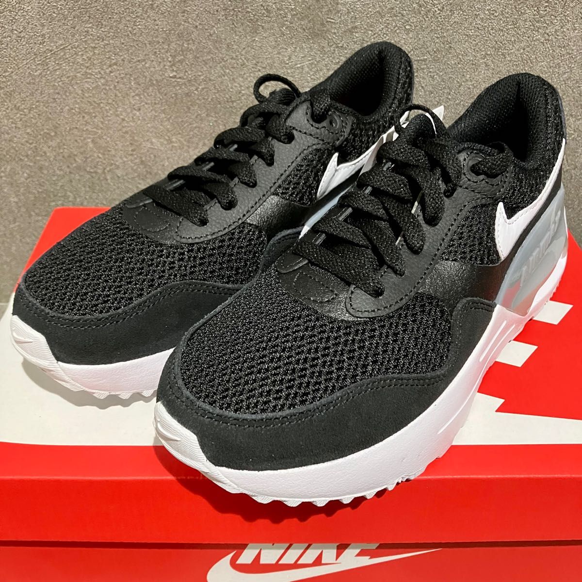 【新品】NIKE ナイキ エアマックス システム ブラック 黒 23.5cm