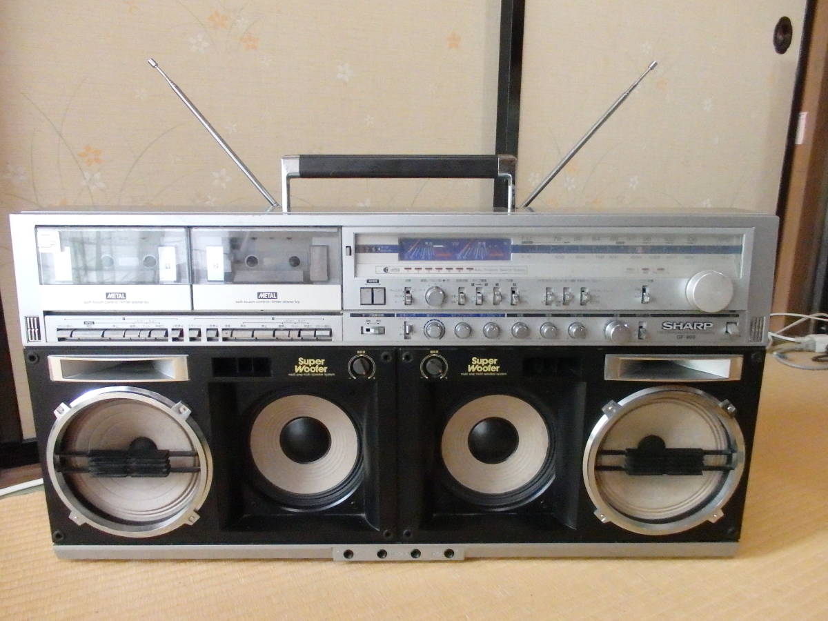 ヤフオク! - ジャンク品 SHARP シャープ GF-999 ラジカセ ジ...