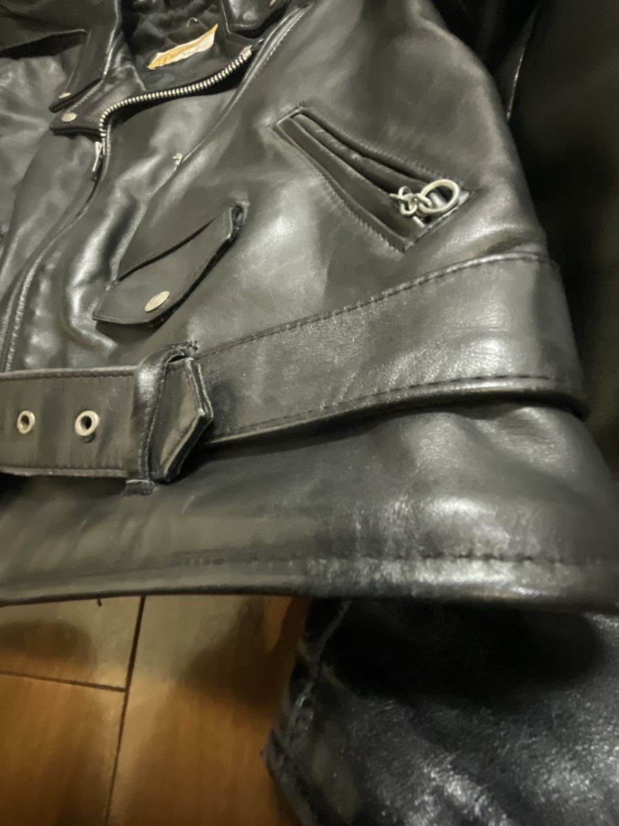 Schott ショット USA製 618 バイカータグ後期 ダブルライダース
