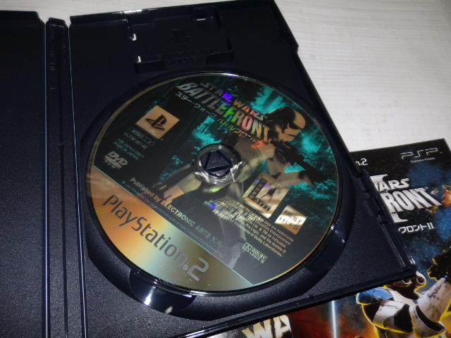 スター・ウォーズ　バトルフロント２ チラシ付 SONY ソニー Play Station2 プレイステーション2 PS2　G85/680_画像3