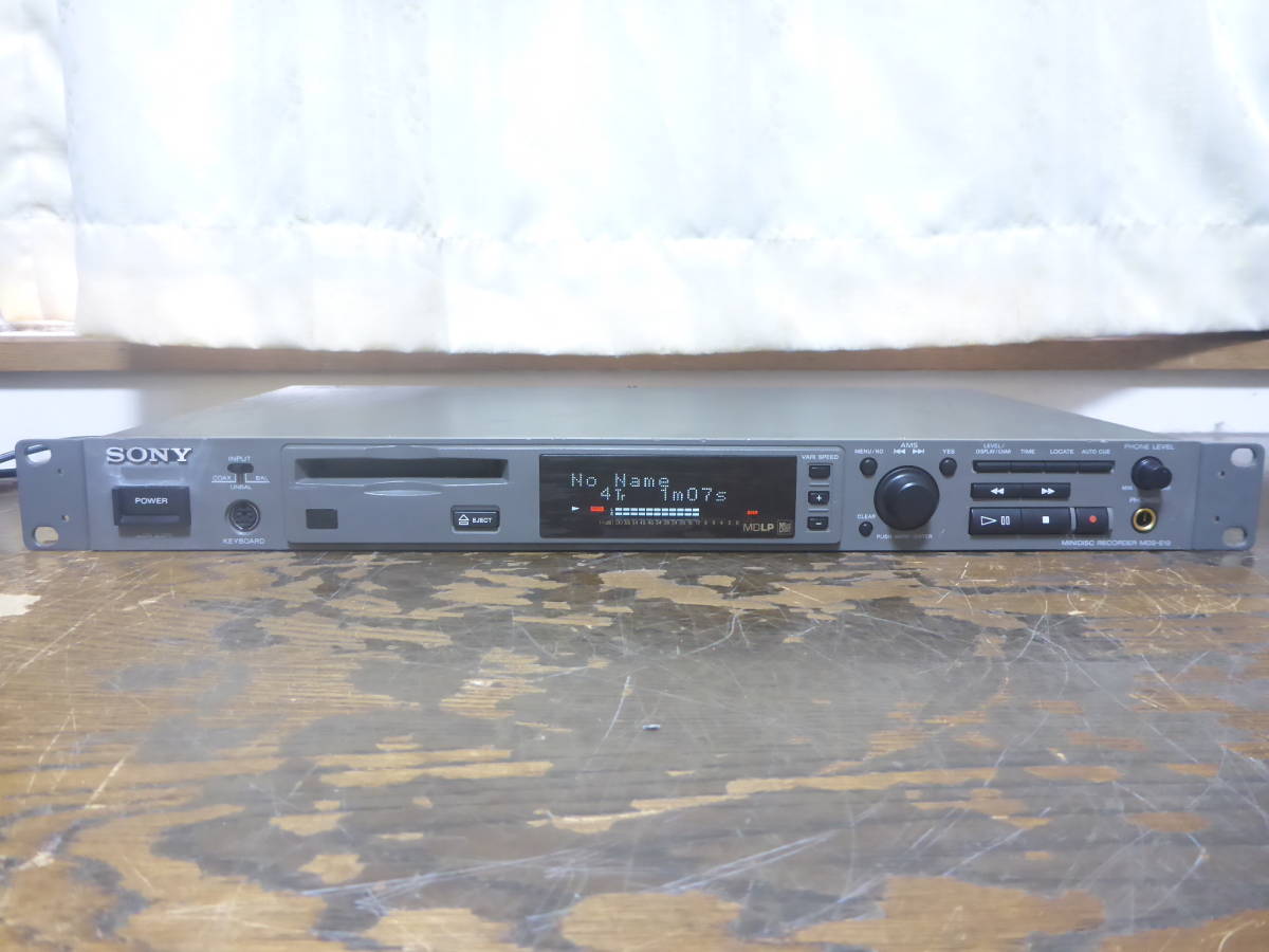SONY MDS-E12 MDレコーダー ソニー - オーディオ機器