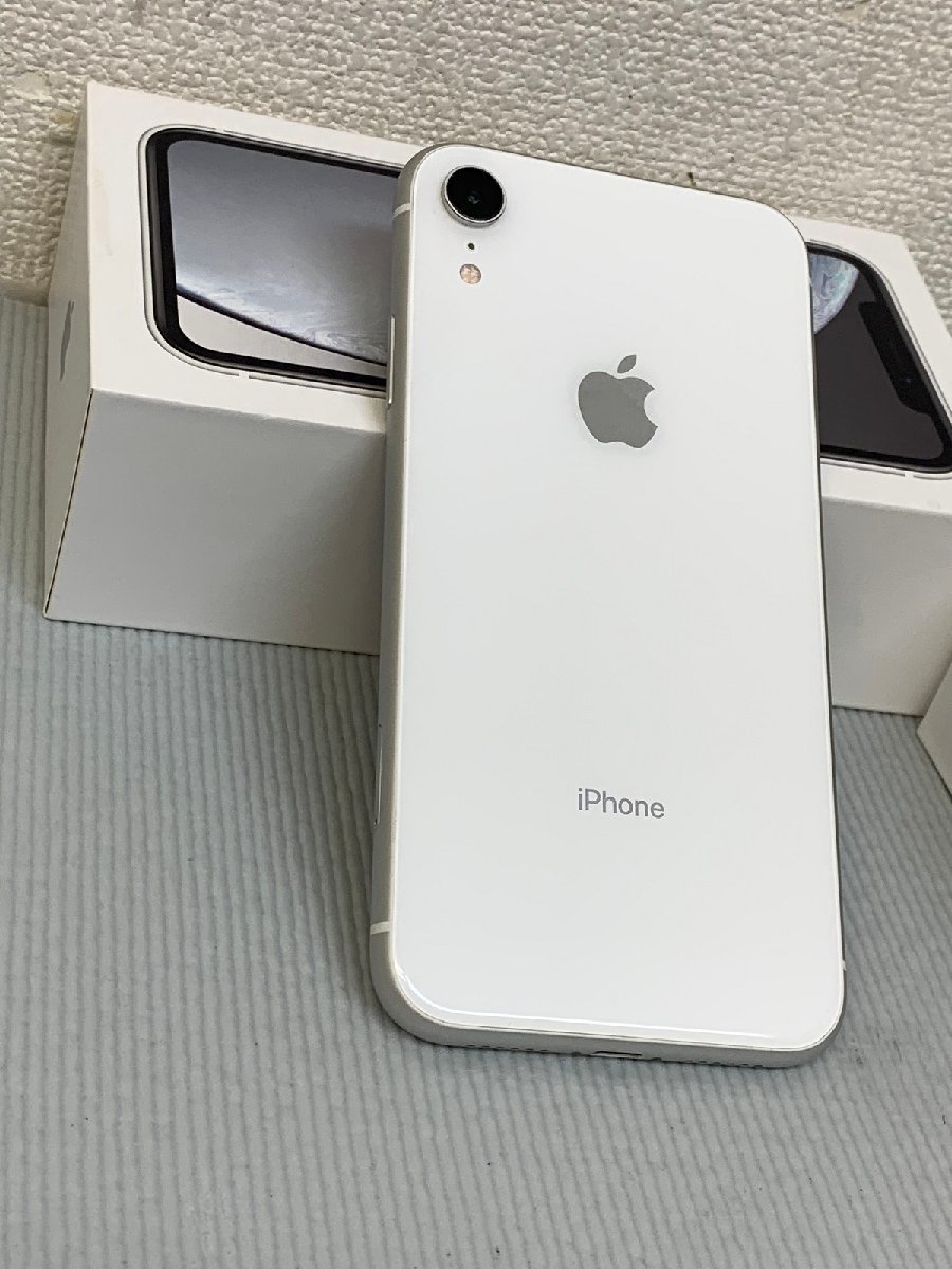 Apple iPhone XR 64GB SIMフリー ホワイト スマートフォン iPhone XR