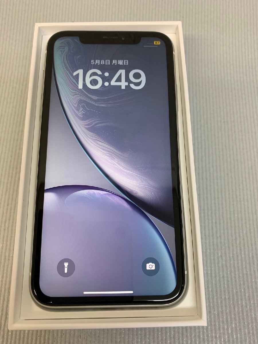 Apple iPhone XR 64GB SIMフリー ホワイト スマートフォン iPhone XR