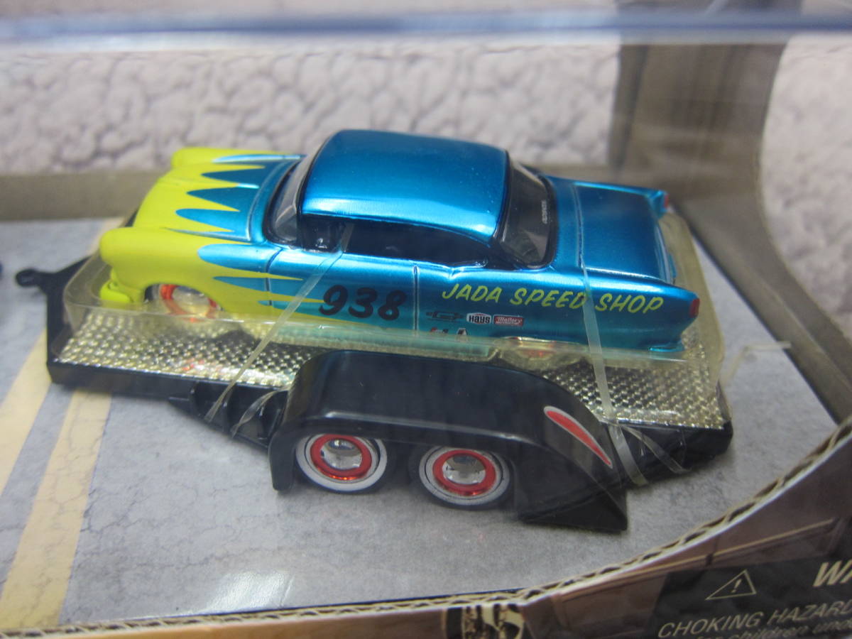 1955 Chevy Stepside / Bel Air Trailer Set (DUB City) 1/64_画像2