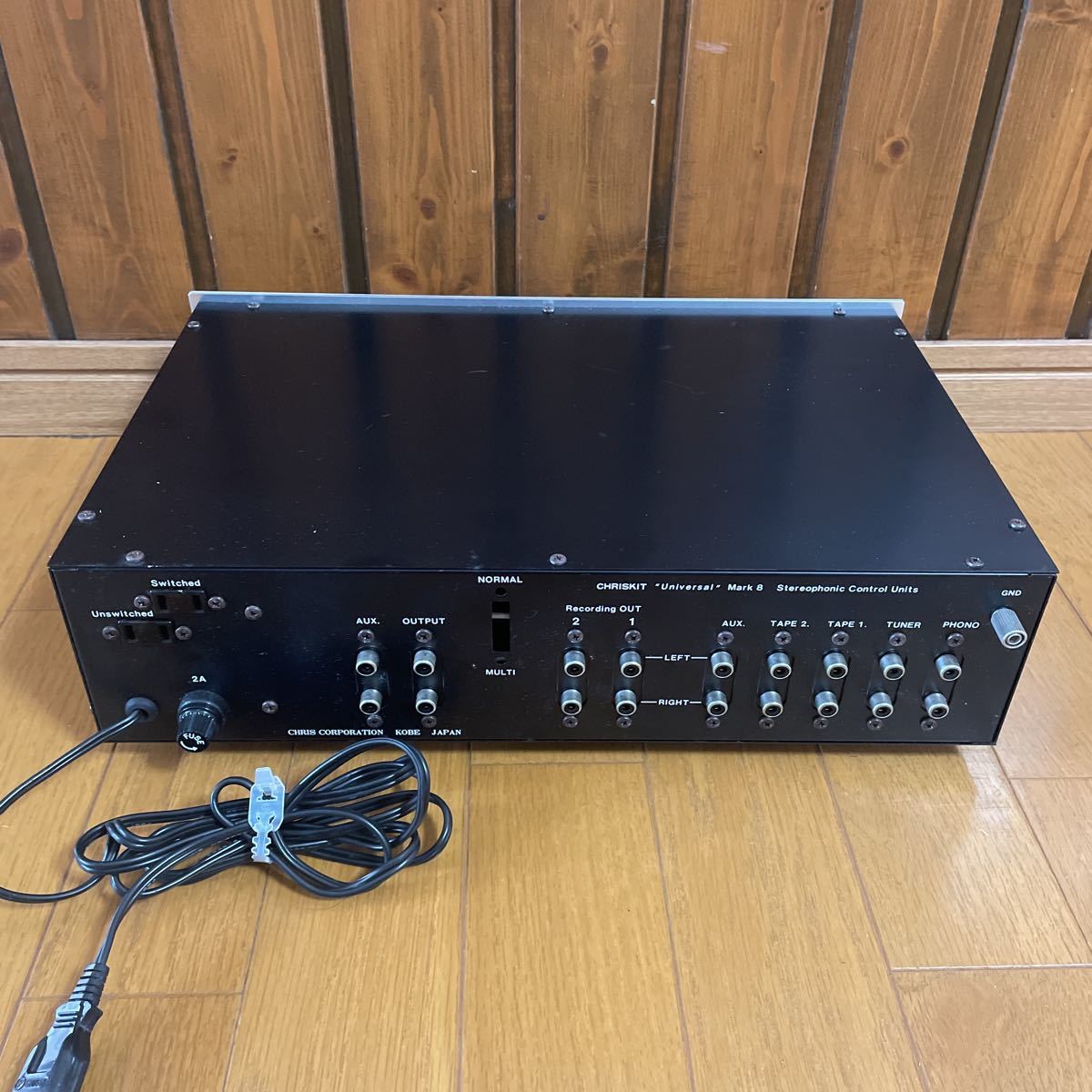 クリスキット Chriskit MARK-8 UNIVERSAL プリアンプ コントロール