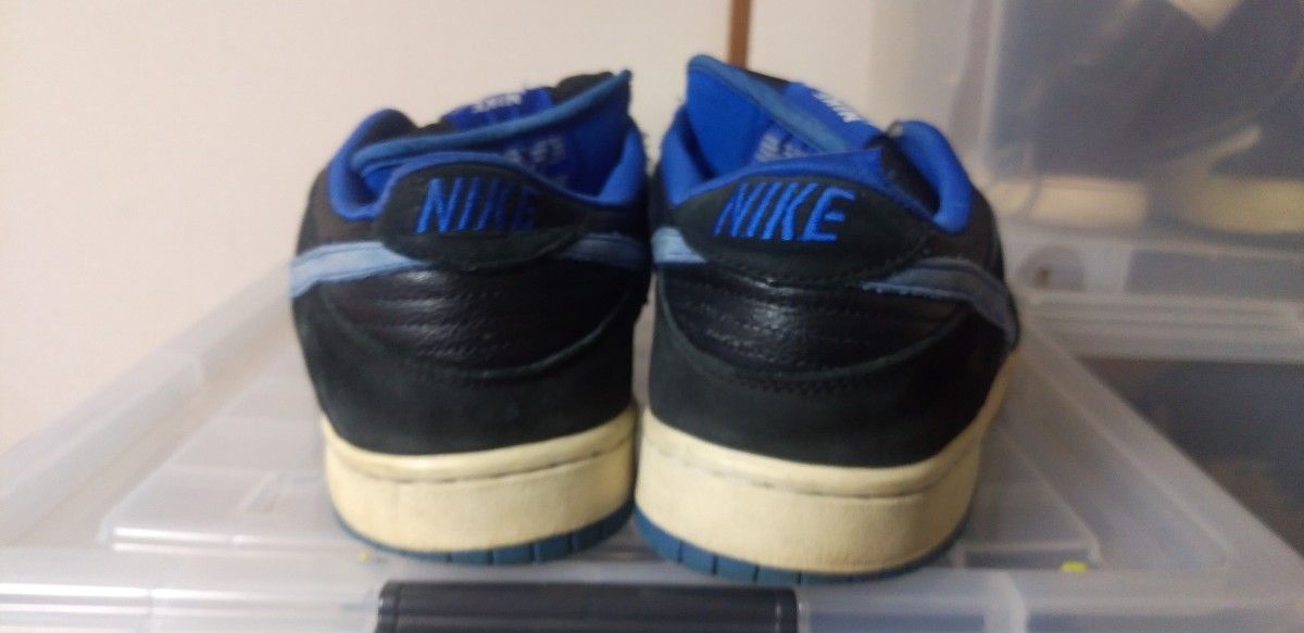 ナイキ エスビー ズーム ダンク ロゥ プロ 青×黒 30cm US12 NIKE SB ZOOM DUNK HI PRO LOW