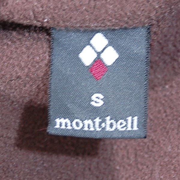 モンベルmont-bell■シャミース アウタージャケット フリース ジップジャケット 1104868■S■ブラウン ※NK3419409_画像5