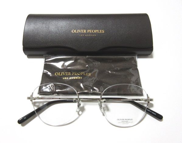 OLIVER PEOPLES オリバーピープルズ WHEDON シルバー 眼鏡-