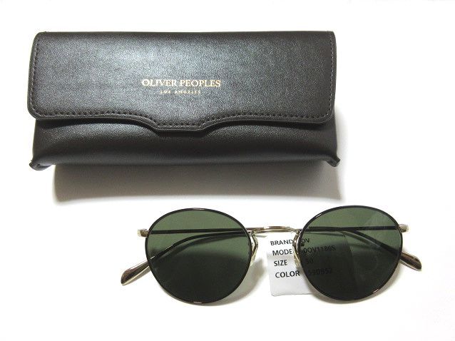 イタリア製 新品 OLIVER PEOPLES オリバーピープルズ Coleridge Sun コレリッジ コールリッジ サングラス メガネ 眼鏡 /OV58
