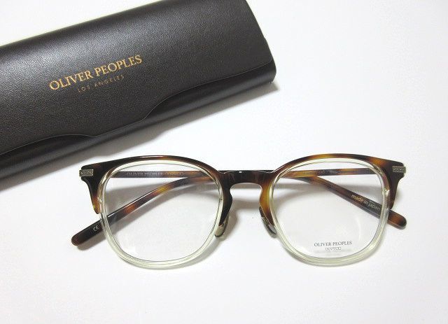 新品 定価38500円 OLIVER PEOPLES オリバーピープルズ Westlyn DM ブラウン ウェリントン メガネ 眼鏡 / OV106_画像2