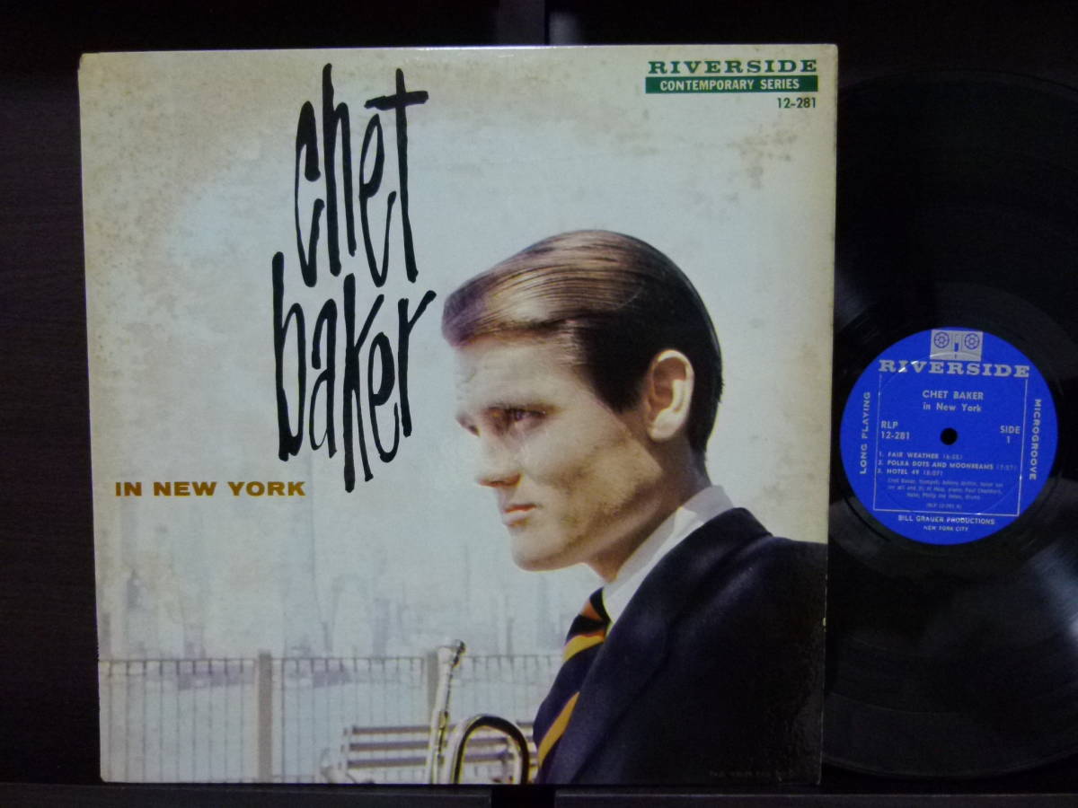 □激レア□美盤オリジナル□CHET BAKER□IN NEW YORK□コーティング-