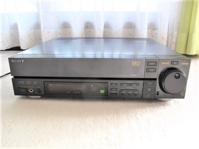 SONY CD CDV LD プレーヤー MDP-801 ジャンク品の画像1